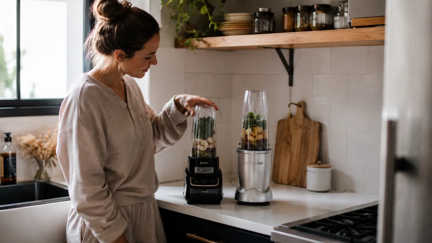 Magic Bullet Blender vs NutriBullet: Which One Actually Fits a Small Kitchen
